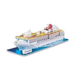 Bateau en papier écologique, modèle de <span class=keywords><strong>Puzzle</strong></span> <span class=keywords><strong>3D</strong></span>, 80 pièces, livraison gratuite - Product Image 2
