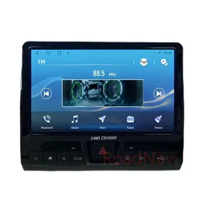 RoadNavi Radio mobil nirkabel Android 13, Radio mobil untuk Toyota Cruiser LC70 LC71 LC75 LC79 2011-2022 pembaruan ke 2024