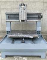 Cadre de portique CNC en fonte HT250 600x600x300mm, fraisage, perçage, taraudage pour l'usinage de pièces en aluminium, cuivre et acier doux