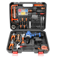 Vente en gros d'ensembles d'outils matériels, ensembles multiples industriels ménagers, boîte à outils, ensembles d'outils cadeaux