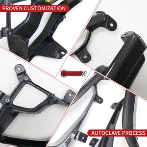 Cache-Feux Stop en Fibre de Carbone Sec Style OEM Prix Usine pour Ferrari 458 - Product Image 3