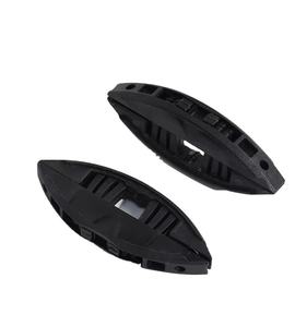 GQK GL0203 ตัวเชื่อมต่อแบบสองในหนึ่งเดียวที่มองไม่เห็น ทำจากพลาสติก P14 ส่วนที่ยึดติดแน่น P15 ส่วนที่ถอดออกได้ มุมโค้ง 45 องศา รูปทรงเบโกเนียฮอร์น เคสเซนตร์ ไม่มีรู - Product Image 4