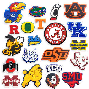 Groothandel Populaire Ncaa College Voetbal Sportteams Logo Schoen Charmes En Spelden Van Schoenen - Product Image 2