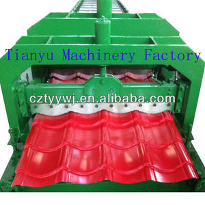 Máy Tạo Hình Gạch Men Tự Động Hoàn Toàn Bán Chạy 2023 Máy Tạo Hình Cuộn Tấm Lợp Bậc Thang - Product Image 2