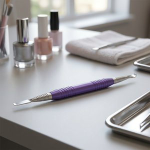 ASAP Stainless Steel Reusable Double-Use Cuticle Pusher Tool for <b>Acrylic</b> <b>Gel</b> & Natural <b>Nails</b> <b>Nail</b> Scraper Salon & Home Use - Product Image 3