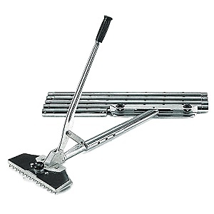 Camilla eléctrica ajustable para alfombra, con cuatro barras acoplables con pie de refuerzo, empaquetada con caja de herramientas para transporte - Product Image 2