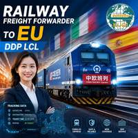 Agente de Transporte Ferroviario de China a Alemania, Francia, Italia, España, UE, DDP, LCL, Agente de Ferrocarriles de China Express, Agente de Envío Confiable