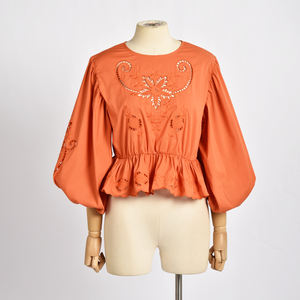 Suministro directo de fábrica Ropa de mujer de moda Venta caliente 100% Tela de algodón - Product Image 1