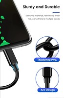 Câble Type C 3A 60W, charge rapide, USB A vers USB C, câble Type-C vers USB 3.0 3.2 Gen 1, câble de données