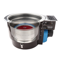 PINNOVO Barbecue coréen sans fumée personnalisé Cuisinière à induction intégrée Table de hot pot électrique Shabu Shabu de restaurant