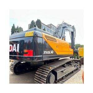 Excavadora Hyundai 350LVS de 35 toneladas, usada, reacondicionada, de rendimiento perfecto, resistente, a la venta - Product Image 1