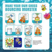 Fabricant de jouets ODM/OEM BIG BANG SCIENCE : Créez votre propre monstre rebondissant, jouet d'expérimentation STEAM DIY pour enfants