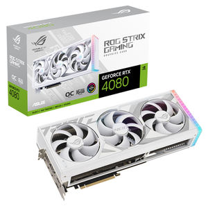 Tarjeta Gráfica ROG Strix GeForce RTX <span class=keywords><strong>4080</strong></span> 16GB GDDR6X Edición Blanca OC Reacondicionada con Ventilador, Memoria de 256 bits, Compatible con Overclocking - Product Image 1