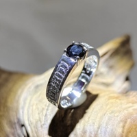 Bagues de luxe noires en zircon cubique fin pour femmes, bague en argent anti-ternissement, bijoux porte-bonheur pour la richesse, bague charme bouddhiste traditionnel