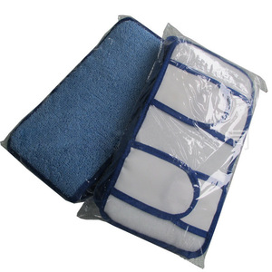 Flat <b>Mop</b> Replacement Cloths <b>Microfiber</b> 28.5X15.5Cm Rectangle Floor Cleaning Accessories - Product Image 1