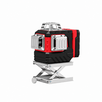 360 °   Niveau laser rotatif rechargeable haute précision 16L/12L pour activités intérieures et extérieures