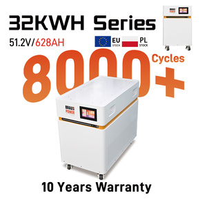 High Capacity 51.2V 32KWH Lithium Battery Pack Home <b>Energy</b> <b>Storage</b> <b>System</b> for Solar Off Grid House Use Stable BMS Protection - Product Image 2