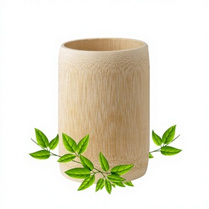 Eco2go Vietnam Offers Reusable Bamboo Travel <b>Cup</b> with Custom Engraved Laser Logo Tea <b>Cups</b> & <b>Saucers</b> - Product Image 1