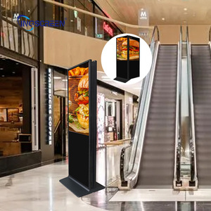 Ingscreen 43 inch tầng thường vụ điện dung/hồng ngoại màn hình cảm ứng Totem trong nhà Áp phích kỹ thuật số <span class=keywords><strong>LCD</strong></span> hai mặt được xây dựng trong kỹ thuật số - Product Image 3