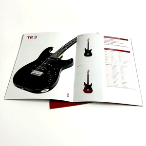 Thấp moq chất lượng tùy chỉnh màu sắc đẹp A3 A4 Kích thước yên khâu artpaper 16P Danh mục tập sách in Brochure - Product Image 3