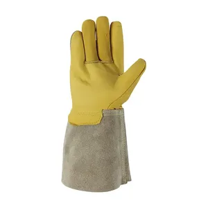 Guanto Juba 204FSML 7 S Juba Colore Giallo Marrone - Product Image 2