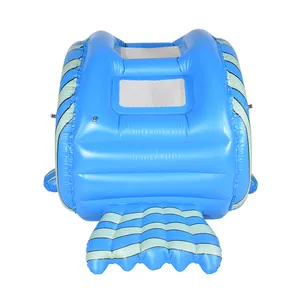 주문 수영장 부유물 성인을 위한 팽창식 라운지용 의자 수영풀 부유물 팽창식 산 물 당 팽창식 제품