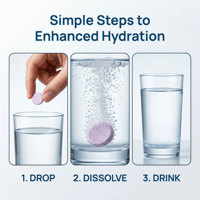 Pureon Comprimés d'hydrogène moléculaire à dissolution rapide, 30 portions, 12 ppm, complément alimentaire, comprimés effervescents à l'hydrogène