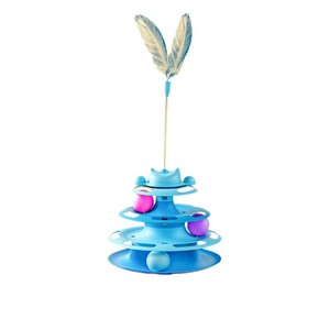 Juguete giratorio para gatos, juguete para estimular a los gatos, bola de menta resistente a mordeduras para gatitos, juguete que consume energía, autoentretenimiento y diversión - Product Image 2