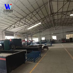 Edificio Moderno in Struttura d'Acciaio Industriale WANJI per Officina, Magazzino e Fabbrica Prefabbricata con Costruzione in Telaio d'Acciaio - Product Image 1