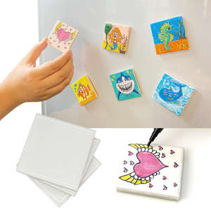 Peintures céramiques colorées en gros, jouets DIY, art de la tuile magnétique, peinture acrylique de haute qualité 5 ml - Product Image 3