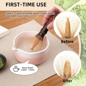 Batidor de <span class=keywords><strong>Matcha</strong></span> Premium Hecho a Mano de Bambú, Batidor Zen para Ceremonia del Té, Batidor de <span class=keywords><strong>Matcha</strong></span> de Bambú Orgánico, Batidor de <span class=keywords><strong>Matcha</strong></span> de Bambú Morado, Chasen - Product Image 6