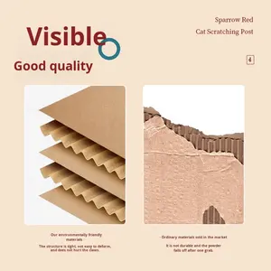 Autocollant mural vertical anti-griffures pour <span class=keywords><strong>chat</strong></span> motif panda, résistant à l'usure et sans production de poussière - Product Image 5