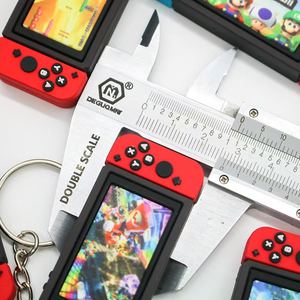 พวงกุญแจเครื่องเกมสวิตช์ ซูเปอร์บรอส แบบกำหนดเอง พวงกุญแจนินเทนโดสวิตช์ จี้ห้อยกระเป๋า ยางนิ่ม PVC - Product Image 5