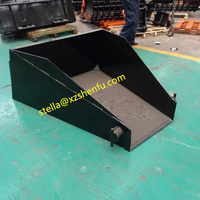 Bucket Mini Digger, Bucket Skid Steer Loader Bekas dengan Lebar yang Dapat Disesuaikan
