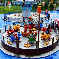 Manèges de parc d'attractions : Machine à sauts, Manèges à rebond rotatifs, Manèges de saut, Manèges de combat de taureaux amusants