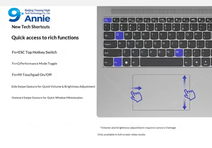 Para IdeaPad 14, Nuevo Portátil Original Oficial con Windows 11, <span class=keywords><strong>Intel</strong></span> <span class=keywords><strong>Core</strong></span> <span class=keywords><strong>I9</strong></span>-13900H, Pantalla IPS de 14 Pulgadas y 120Hz, Cuerpo de Metal - Product Image 4
