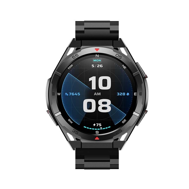 X2 B Smart Watch 1.43inch AMOLED Screen Compass Altitude Barometer 3ATM Waterproof Outdoor Sports Smartwatch 2026