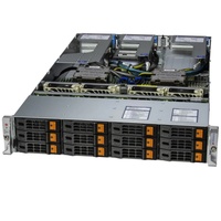 Servidor Empresarial en Rack Supermicros AS-2025HS-TNR 2U Usado con Procesador AMD EPYC 9004 para Inferencia de IA y Computación en la Nube