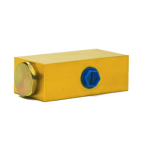 Válvula Combinadora Divisora de Flujo Hidráulico de Dos Vías con Control Direccional de Oxidación de Aluminio para Elevación Sincrónica de Cilindros - Product Image 1