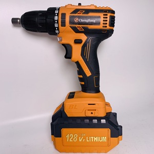 Juego de 4 Herramientas Eléctricas Portátiles, Taladro Percutor de Litio, Llave Inglesa Inalámbrica sin Escobillas, Juego de Herramientas Combinadas - Product Image 3
