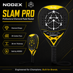Pala de Pádel NODEX Diamond 3K Carbon Profesional de Alta Calidad, Ligera, Portátil y Resistente a la Abrasión con Empuñadura de EVA - Product Image 5