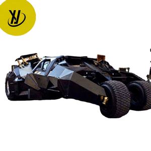 Scultura di <span class=keywords><strong>Batman</strong></span> in Metallo a Grandezza Naturale Personalizzata di Alta Qualità, Scultura per Auto, Grande Statua in Resina, Arte in Metallo Riciclato - Product Image 1