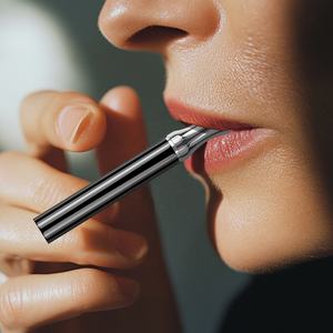 ファッションスタイルステンレス製フレーバー付き吸入器、煙のない代替品、口で使用する禁煙スティック - Product Image 4