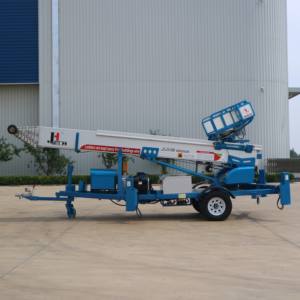 Escalera Remolcable para Camión de 32M 36M, Marca JIUHE, Fabricante Chino, Escalera Elevadora Remolcable para Camión en Venta - Product Image 3