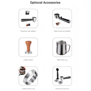 Anbo - <span class=keywords><strong>Cafetera</strong></span> Espresso Eléctrica Inteligente Multifuncional Programable de Alta Calidad con Pantalla Táctil, 1350 W, 20 Bares, para Hotel - Product Image 3