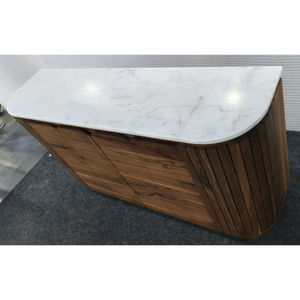 Gabinete de Almacenamiento de Madera, Gabinete de Bar Moderno de Madera Sólida para Sala de Estar, Gabinete de Madera Moderno de Alta Calidad - Product Image 3