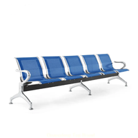 Mobilier scolaire 3 en acier inoxydable, Station d'aéroport, hôpital, Station de Train, parc, chaises d'attente en bord de route
