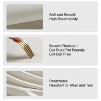 Sofá Cama Plegable Moderno para Sala de Estar, Sofá Seccional de 2 Plazas con Futón Extraíble, Sofá Cama Convertible Reclinable de Tela de Lujo con Colchón