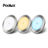 Usine Date IP68 Mince Résine Rempli Blanc RGB Télécommande Étanche Extérieur Led SMD Ampoule Sous-Marine Submersible Piscine Lumière