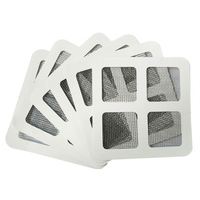 Autocollant de réparation pour moustiquaire de fenêtre, autocollant auto-adhésif anti-moustiques et insectes pour moustiquaire de fenêtre, autocollant pour drain de sol domestique